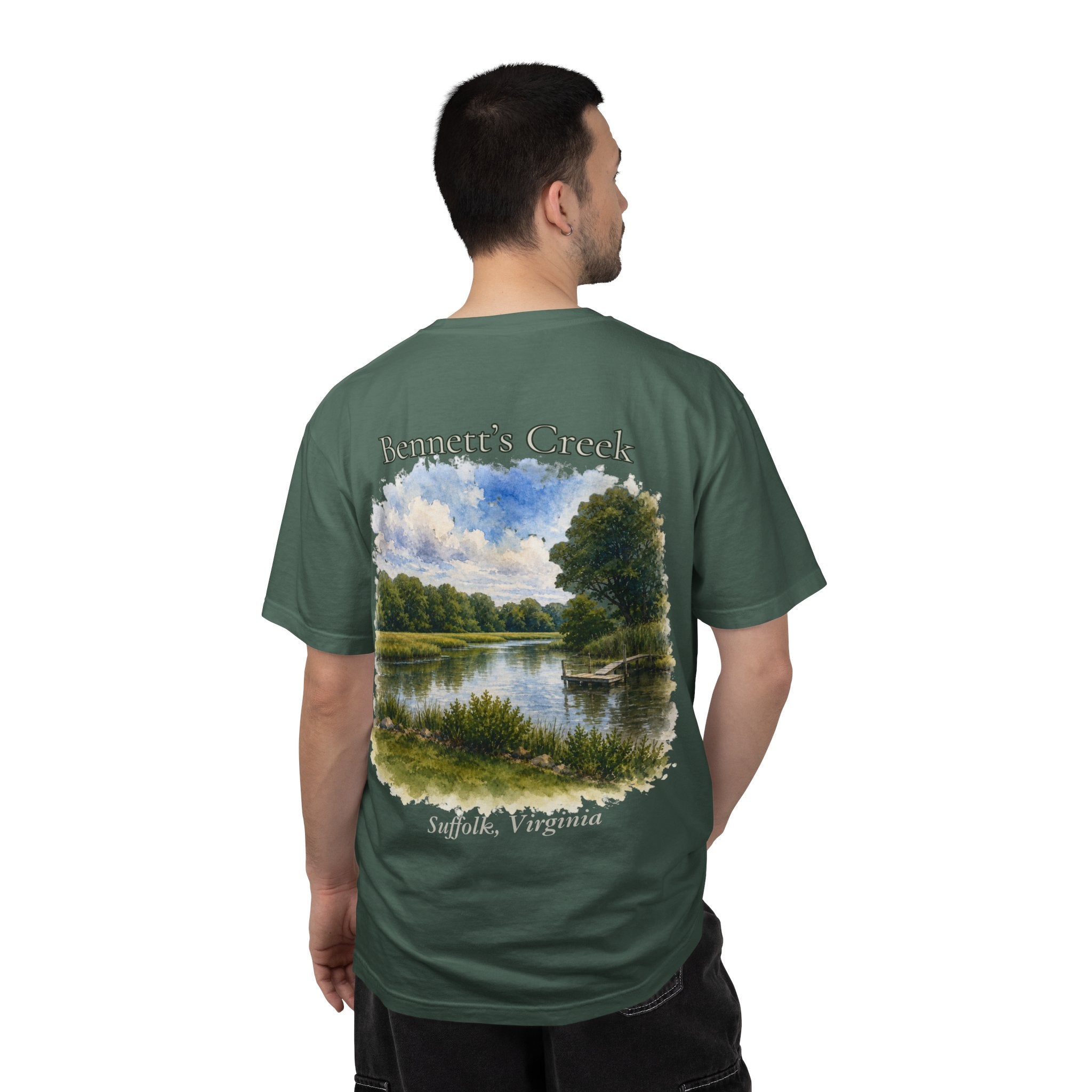 Love Where You're From - Bennett's Creek — Soft Garment-Dyed Casual Tee