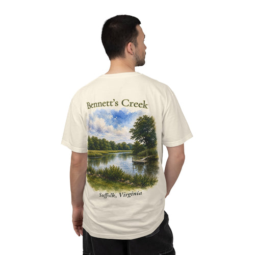 Love Where You're From - Bennett's Creek — Soft Garment-Dyed Casual Tee