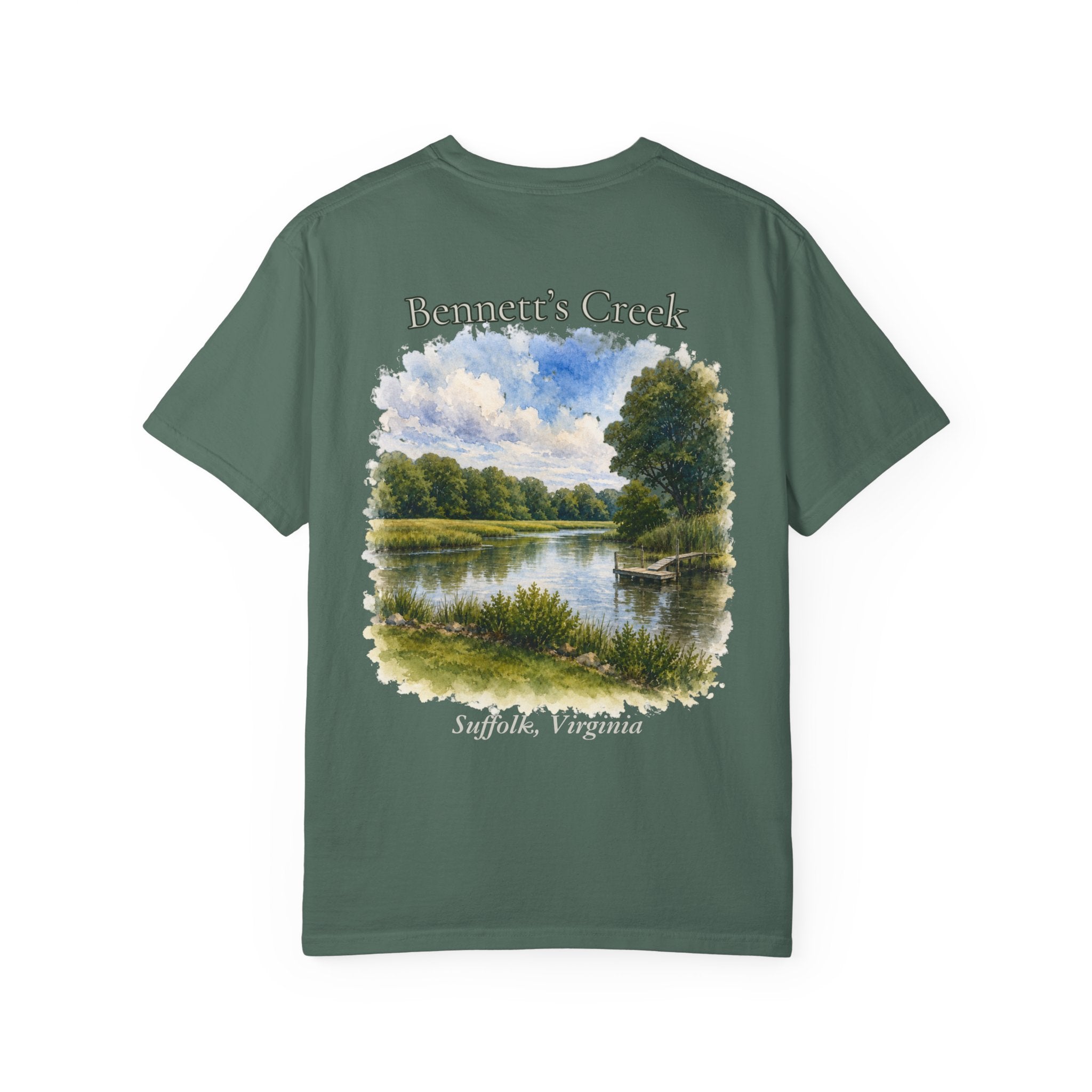 Love Where You're From - Bennett's Creek — Soft Garment-Dyed Casual Tee