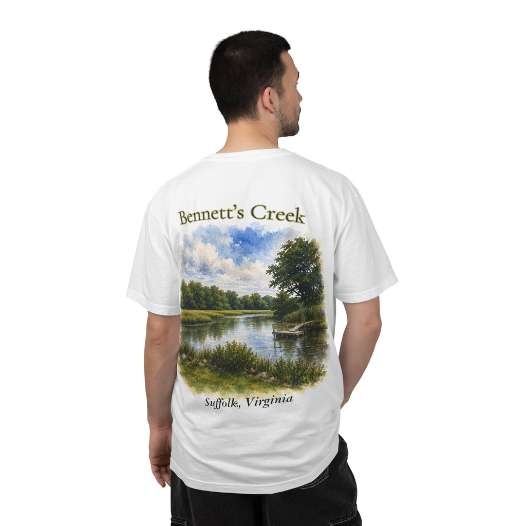 Love Where You're From - Bennett's Creek — Soft Garment-Dyed Casual Tee